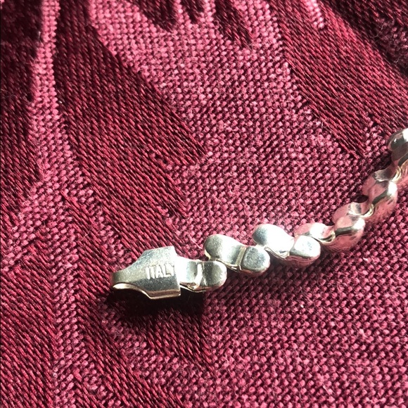 Sterling Silver bracelet made in Italy - Picture 7 of 8